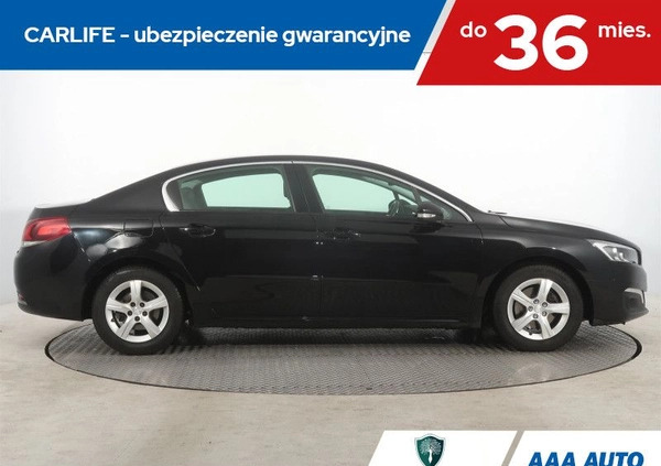 Peugeot 508 cena 49000 przebieg: 202630, rok produkcji 2015 z Sieradz małe 277